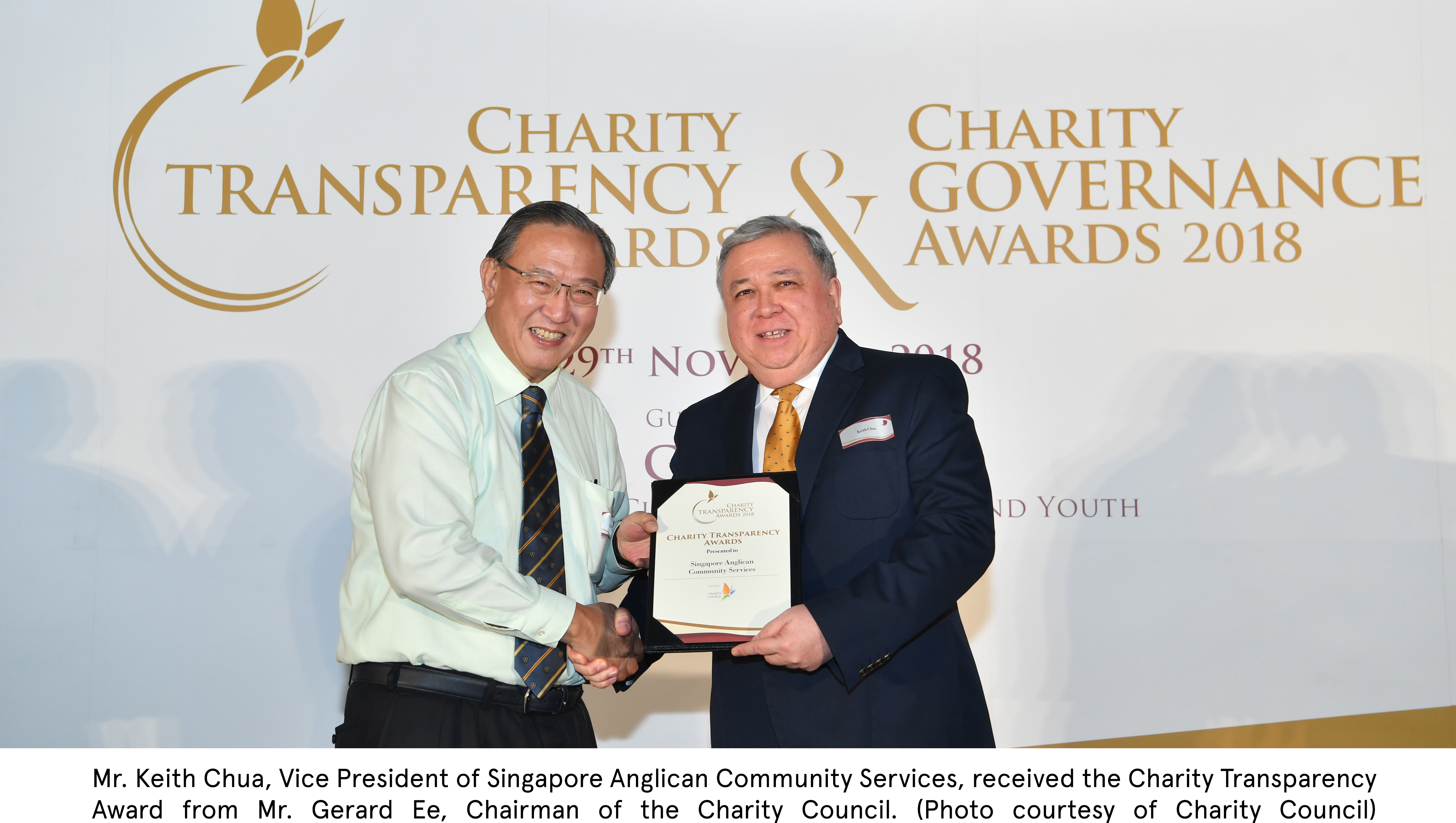 20181129_SACS_Charity_Transparency_Award News and Events