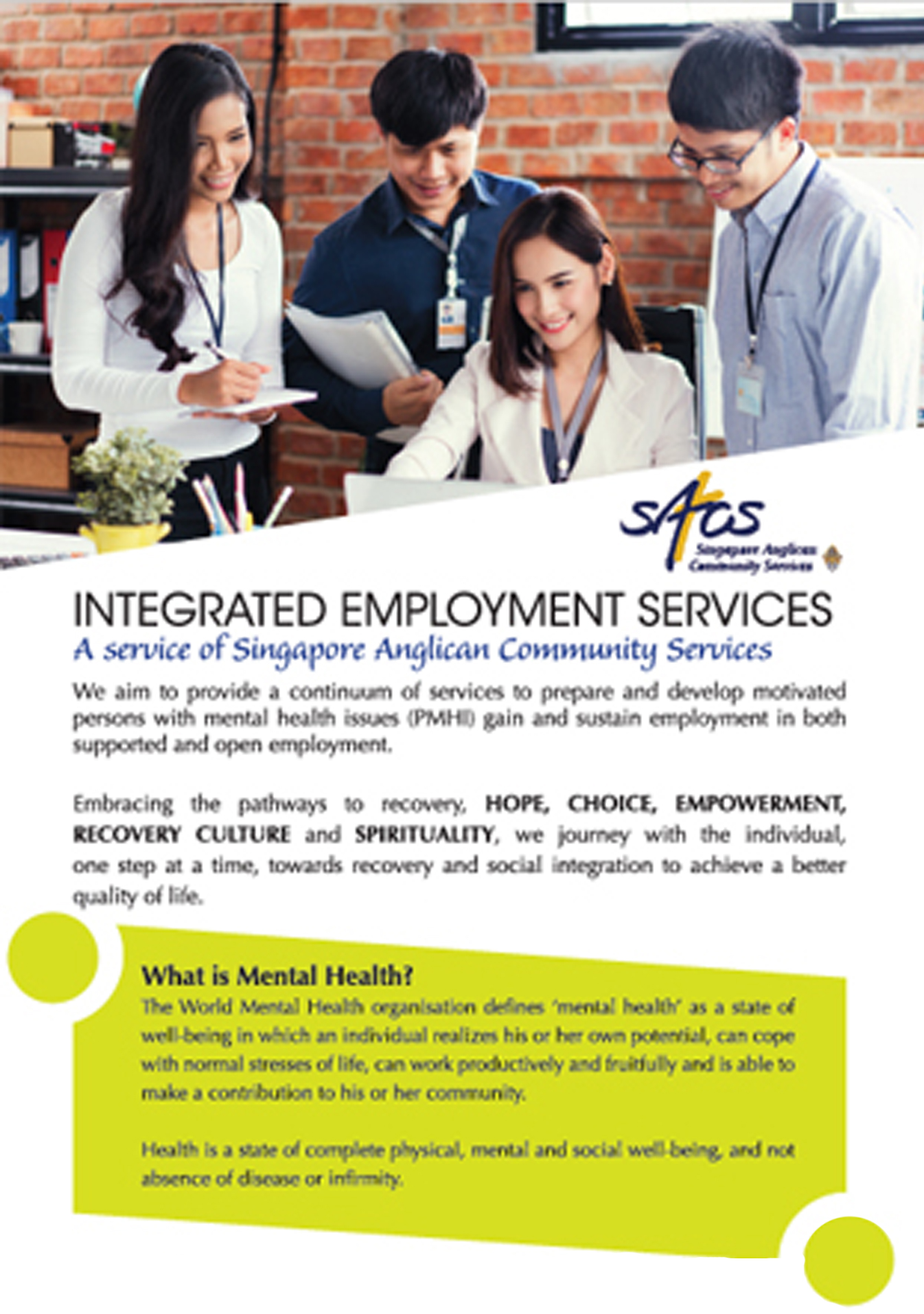 Integrated Employment Services